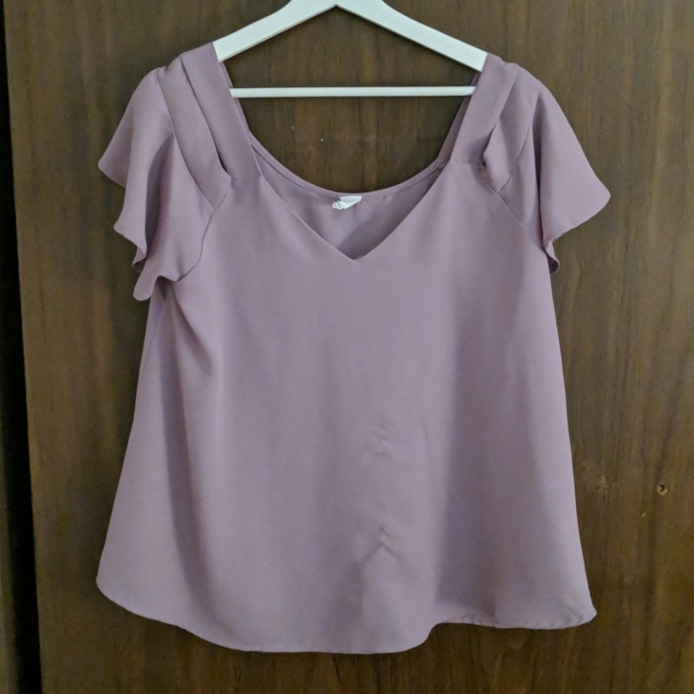 Lavender Blouse